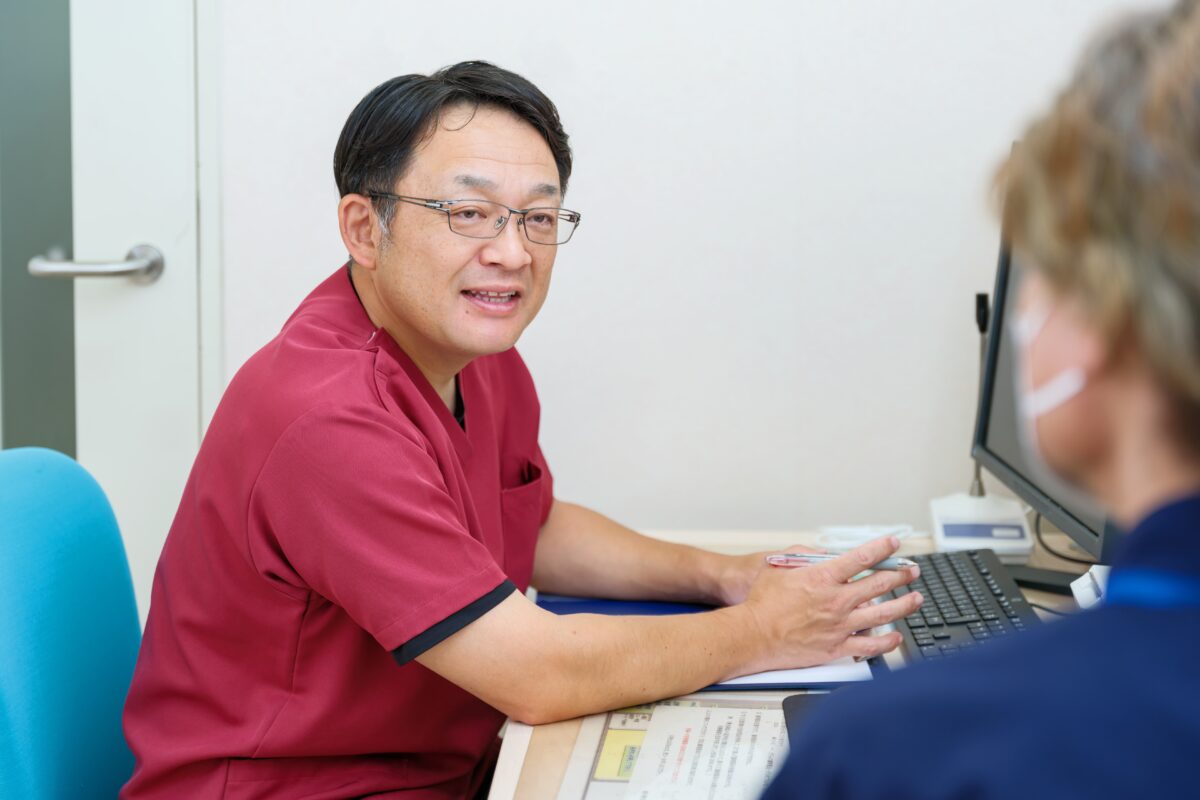写真:相談の様子