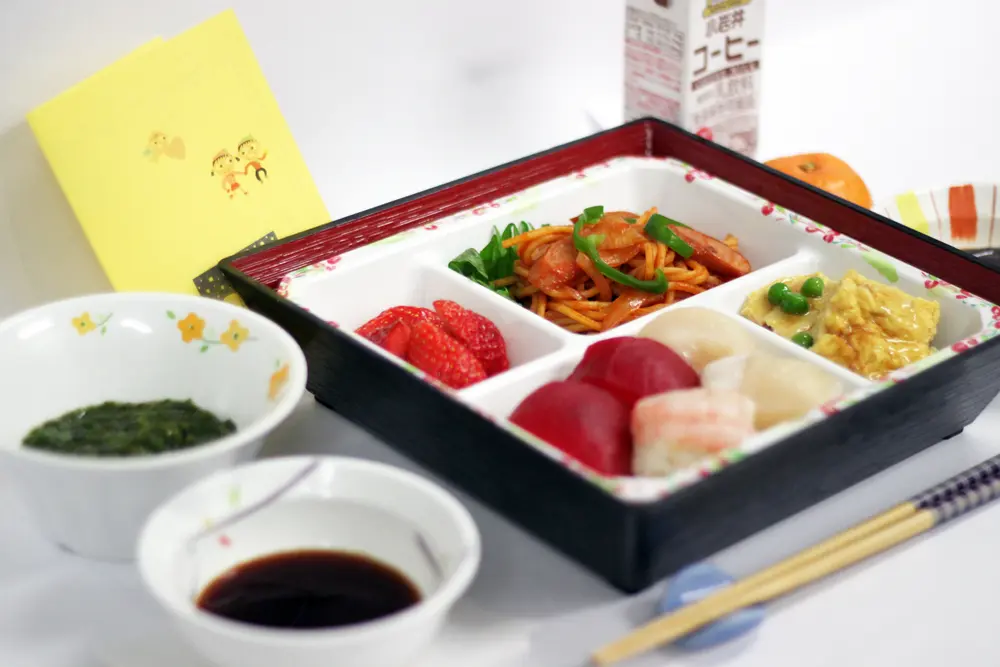 写真:提供する食事